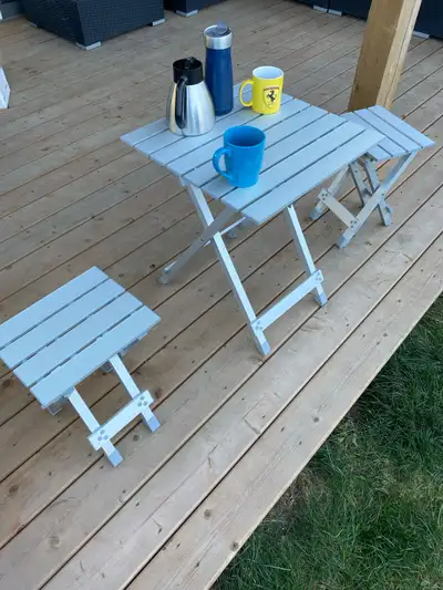 Aluminum Patio Set NEW IN BOX  , View more