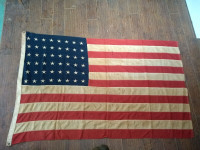 Antique 48 star American flag