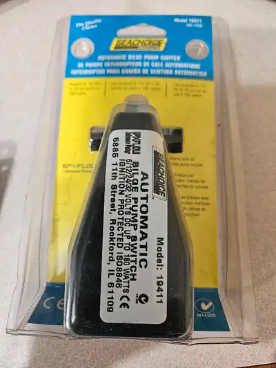 New bilge pump switch asking 20.00