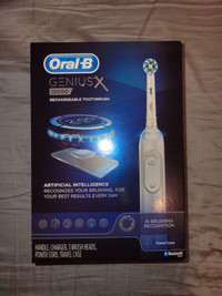 BRAND NEW Oral B Genius X Electric Toothbrush - White