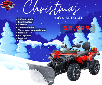 CHRSITMAS SPECIAL! 550CC ATV + PLOW & WINCH PROMO - $8999, View more