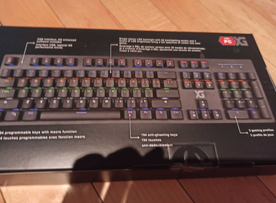⌨️ Brand New Mechanical Gaming Keyboard – LED Backlit (Xtreme), View more