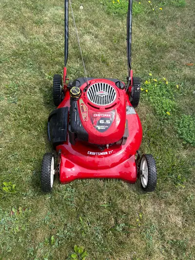 craftsman 21” lawn mower, View more
