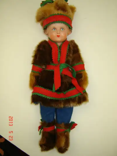 antique Lapland doll, View more