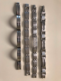 Assorted Men’s Stainless Steel Bracelets