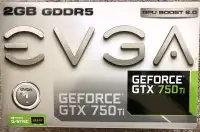 GEFORCE GTX750Ti. New
