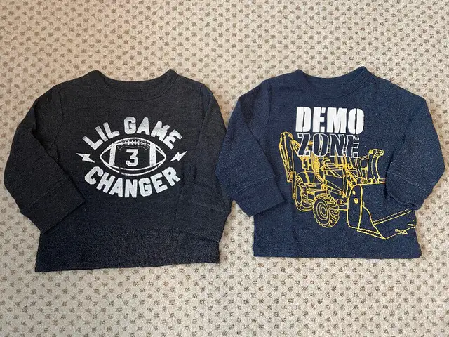 12-18 Month Boys Long Sleeve Shirts & Sweaters in Clothing - 12-18 Months in Saskatoon - Image 3