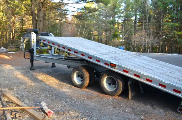 TRAILER Plate-Forme GOOSENECK Galvanisé 2023 8' x 24' in Cargo & Utility Trailers in Laurentides - Image 8