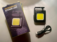Rechargeable LED flashlight x2