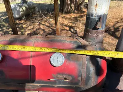reverse flow wood small bbq, View more