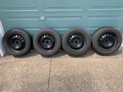 Set of 4 -15" High Quality Steel Rims like new to excellent condition. No rust,dents or damage of an...