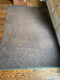 Rubber carpet floor mats (4 x 6 ft)