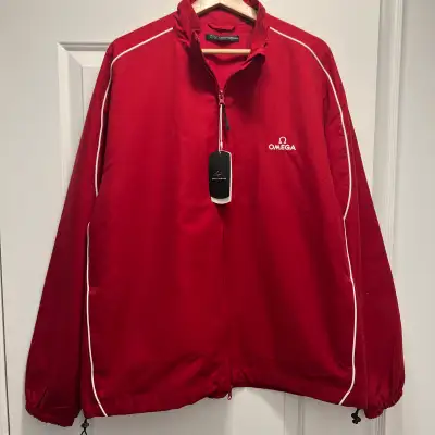 Brand new with tags Omega watches promotional Jacket from Greg Norman 25.5"x29.5" size L Perfect for...