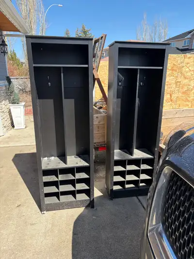 Free locker shelving units , View more