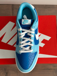 DS Nike Dunk Low Retro QS Argon Blue Jays Size 9.5+10