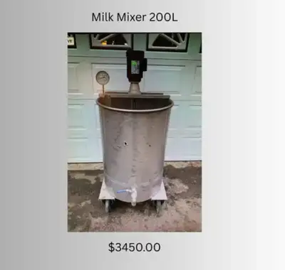 200L Milk Mixer, View more