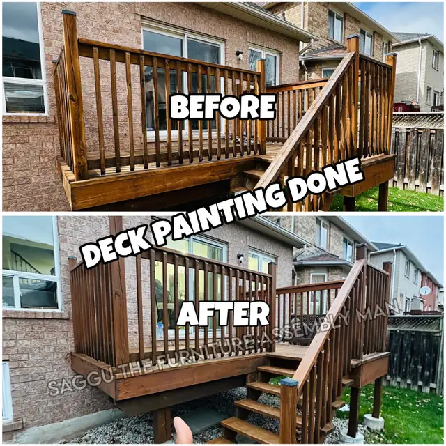 Deck & fence paint in Decks & Fences in Mississauga / Peel Region - Image 2