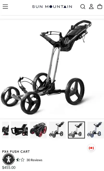FS: Sun Mountain Golf Cart 4-Wheels, View more