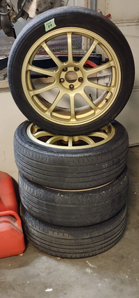 Advan RCIII Wheels and Tires