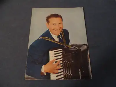 1950'S TV AD-THE CHAMPAGNE MUSIC OF LAWRENCE WELK-4 PAGES-RARE!