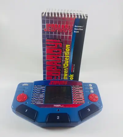 Retro Electronic "Talking Jeopardy" Handheld Game Unit (working), View more