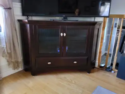 55 inches corner tv stand. $50.00, View more