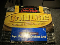 BN GoldLine 2pc porcelain BBQ cooking grid.