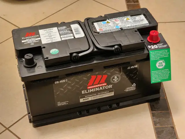 Motomaster agm battery online