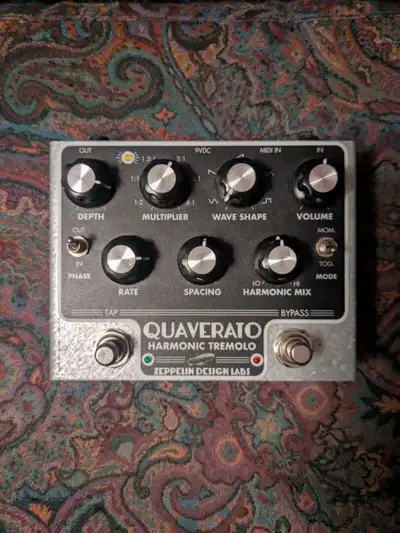 Zeppelin Labs Quaverato Tremolo/Harmonic Tremolo, View more