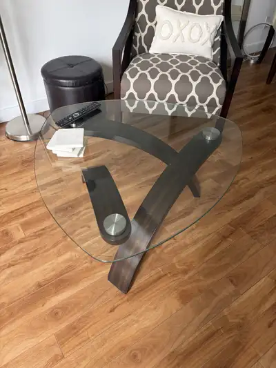 glass coffee table, View more