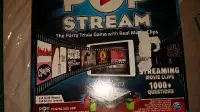 Pop Stream - The Party Trivia Game with Real Movie  Clips . NEW.