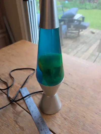 Lava Lamp green blue, View more