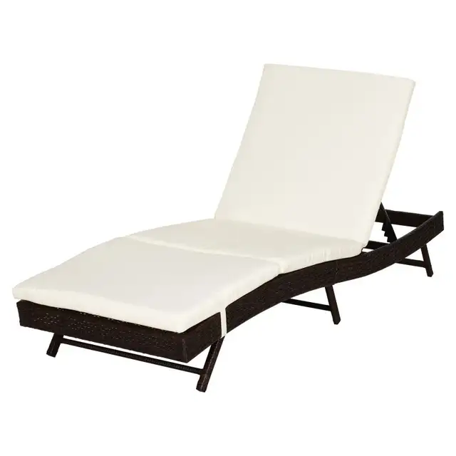 Wicker Patio Lounger, Outdoor S Shape Recliners Lounge Chair w/  in Patio & Garden Furniture in Markham / York Region - Image 4