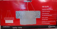 Lumirama Bella Vista Chandelier - Chrome/Aluminum- New