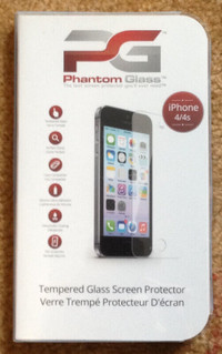 Phantom Glass   Apple iPhone 4/4S Screen Protector | New in Box