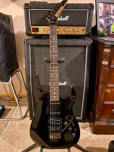 For Sale or Trade is my all Original, Vintage 1986 Kramer F-6000 Electric Guitar.. These were made i...