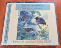 Songs Of The Antbirds 3 CD Set Cornell Laboratory Of Ornithology