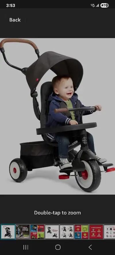 Radio Flyer City 4-in-1 Stroll 'N Trike for Riders 1-5 like new, View more