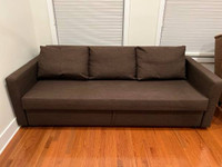 IKEA Friheten 3 seater pull out bed sofa with storage 