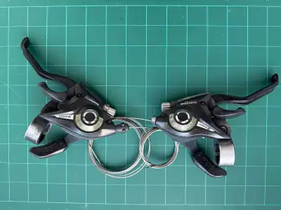 Shimano gear shifter set 7x8