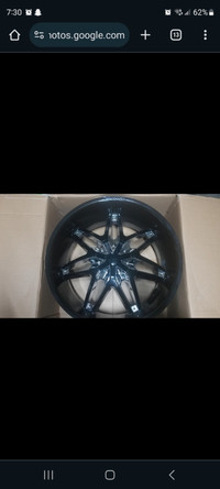 22"×10" Limited 506 Black Rims