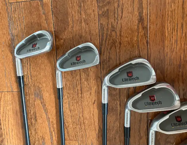 Left Handed Wilson Ultratech Midsize Regular Flex Iron Set No #762863284331139122