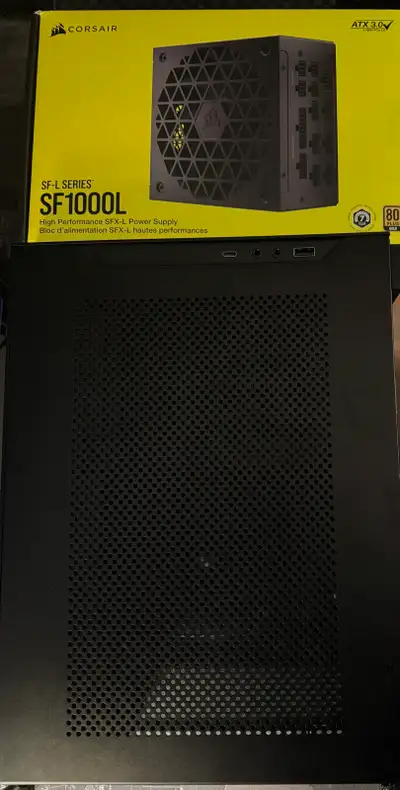 Corsair SF1000L Small Form Factor PSU and Lian-Li A4-H2O, View more
