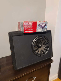 Subwoofer with amp