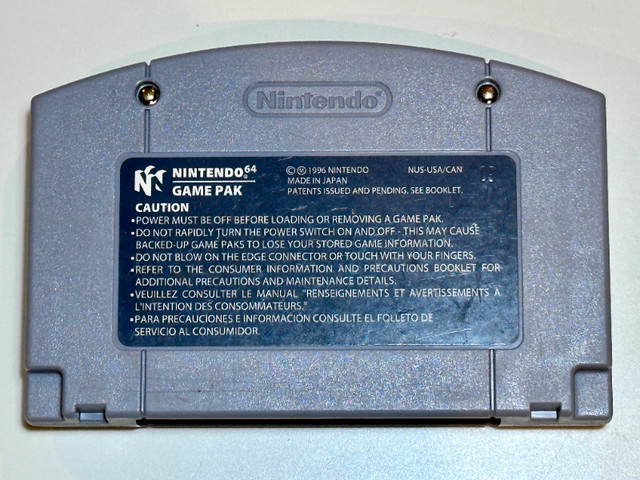 N64 - Super Mario 64 dans Consoles classiques  à Laval/Rive Nord - Image 2