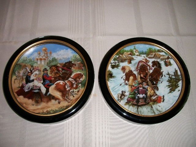 Ukrainian Wall Plates in Arts & Collectibles in Vernon