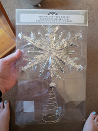 Tree Topper- Brand New in Box- NEED GONE ASAP