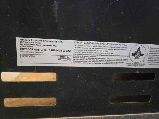 Propane Barbecue in BBQs & Outdoor Cooking in Regina - Image 5