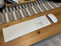Apple Magic Mouse and Keyboard 