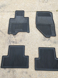2014 2015 infiniti Qx50 factory floor mats rubber used 
